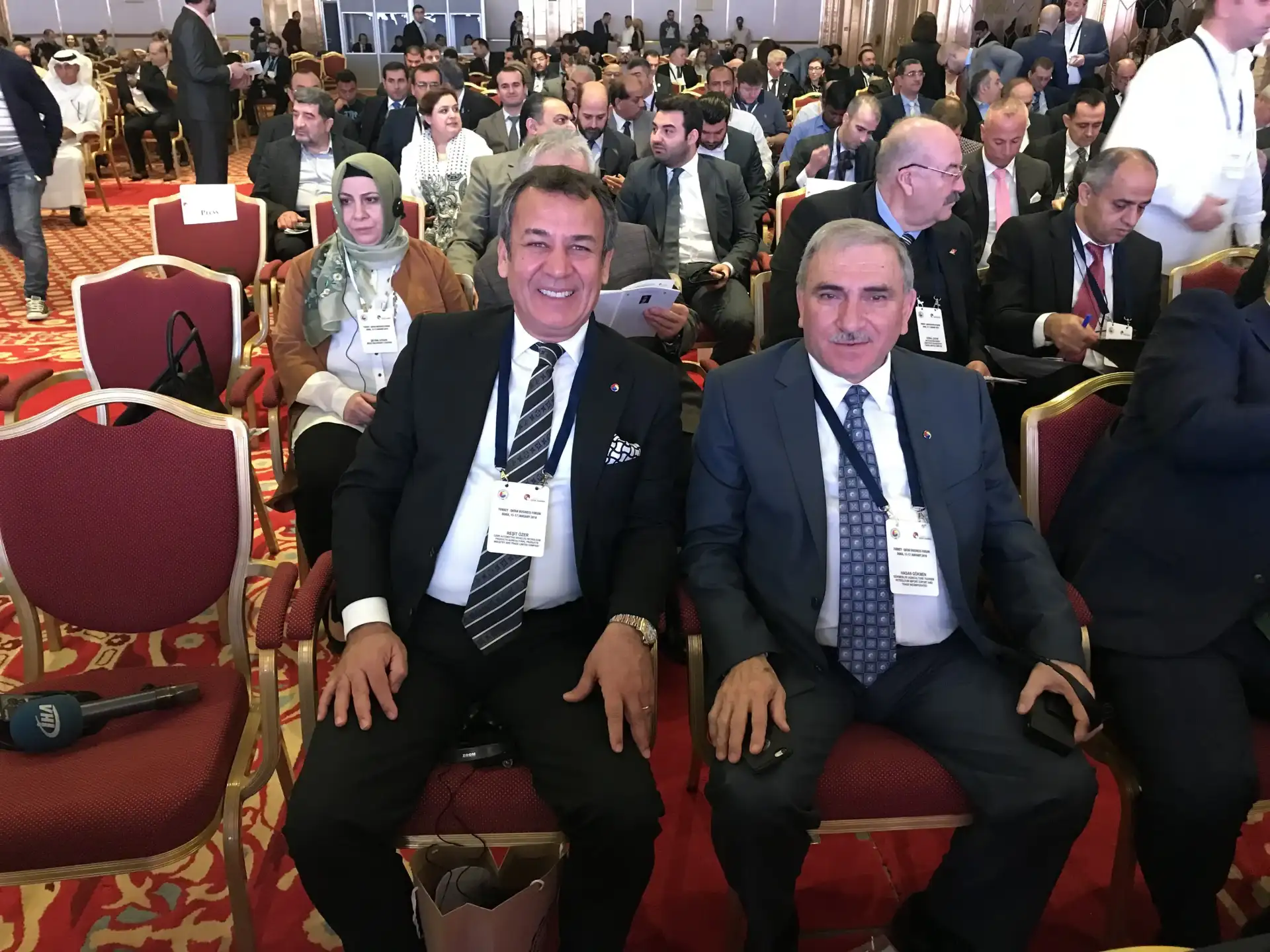 REŞİT ÖZER, TOBB'NİN DAVETİYLE KATAR'A GİTTİ  MİLAS'IN COĞRAFİ İŞARETLİ ZEYTİNYAĞI KATAR'DA GÖRÜCÜYE ÇIKTI - 2