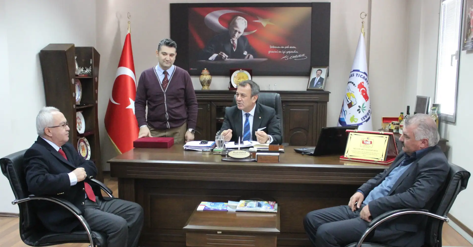 MAYBİR YÖNETİMİ MİTSO'DA TOPLANDI: ÇAM BALINA COĞRAFİ İŞARET ALINMASINDA ÇEKİŞMEYE SON VERİLSİN!