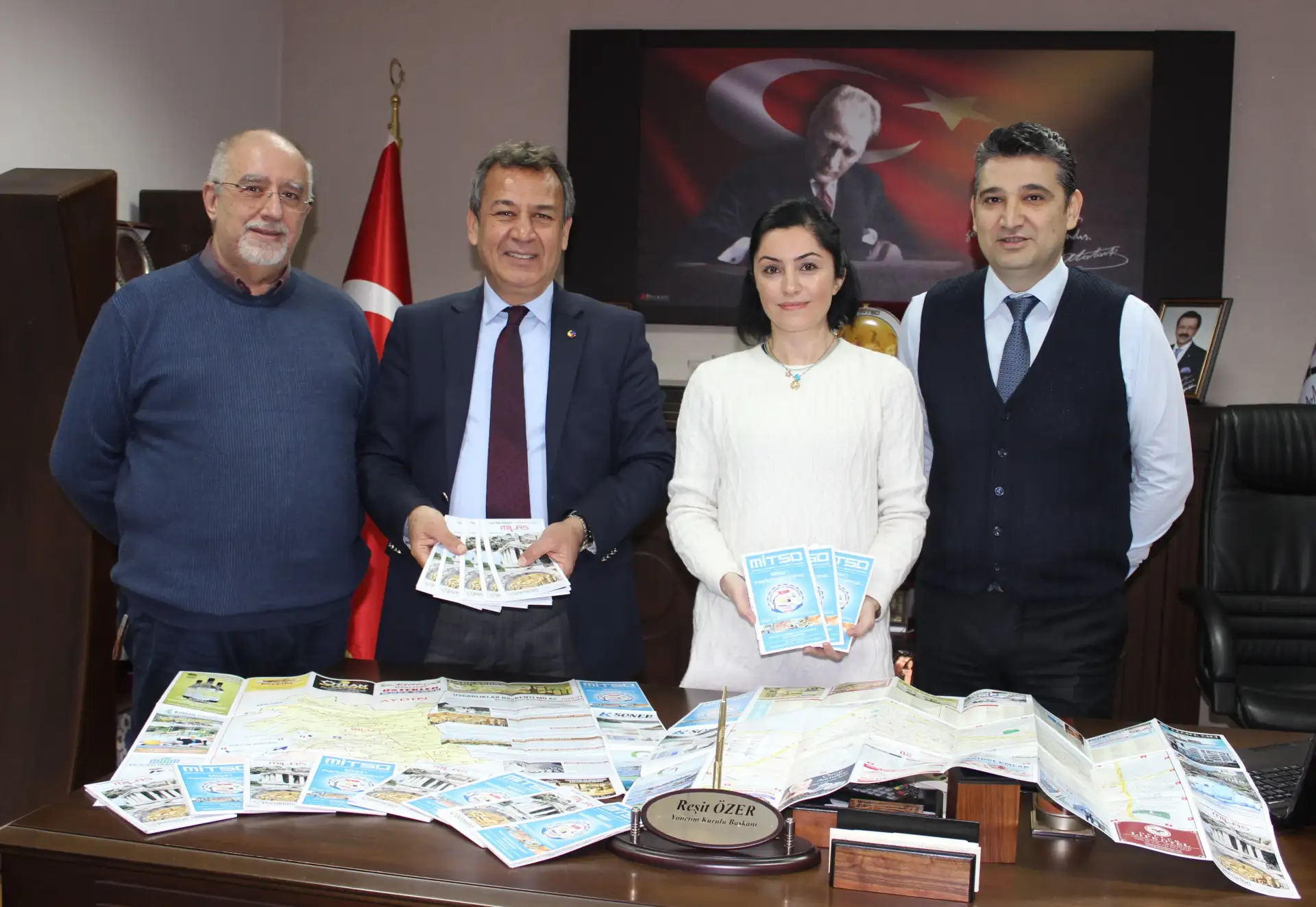 MİTSO, 10 BİN MİLAS HARİTASI BASTIRDI - 1