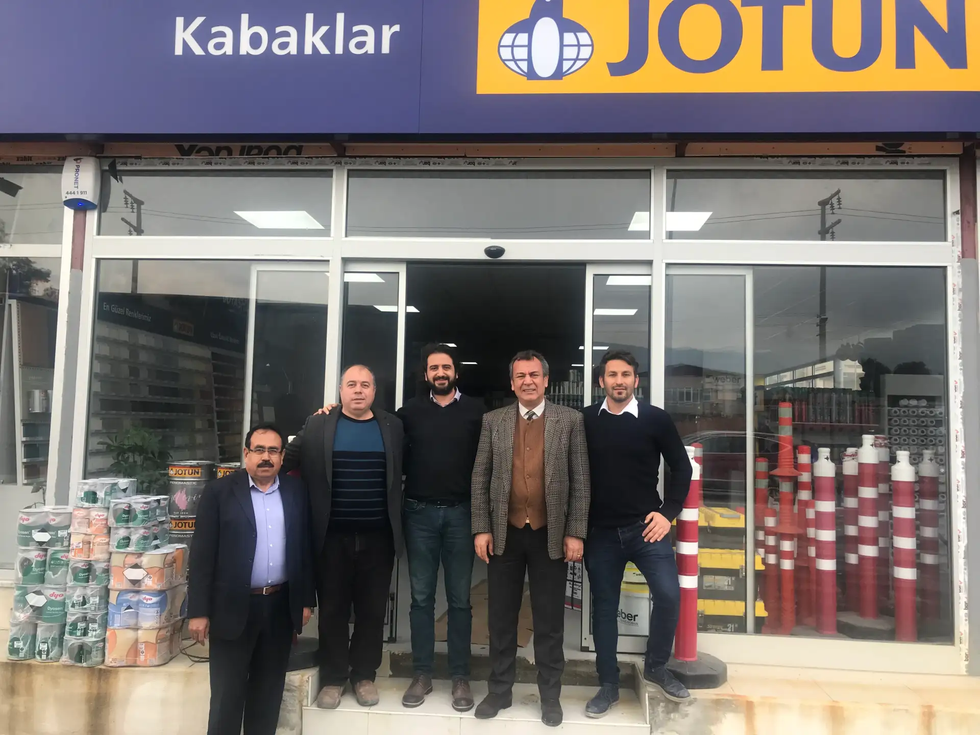 MİTSO KABAKLAR YAPI MARKET'E İYİ İŞLER ZİYARETİ