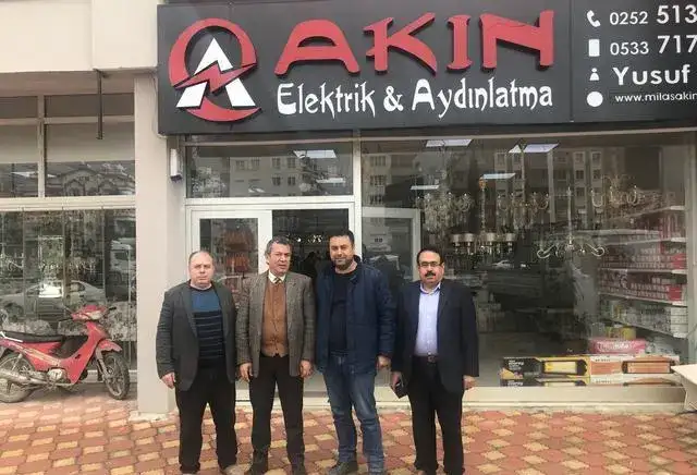 MİTSO'dan Akın Elektrik / Aydınlatma'ya iyi işler  "MİLAS YAPI, DEKORASYON VE PEYZAJ FUARI ÇOK RENKLİ GEÇECEK"