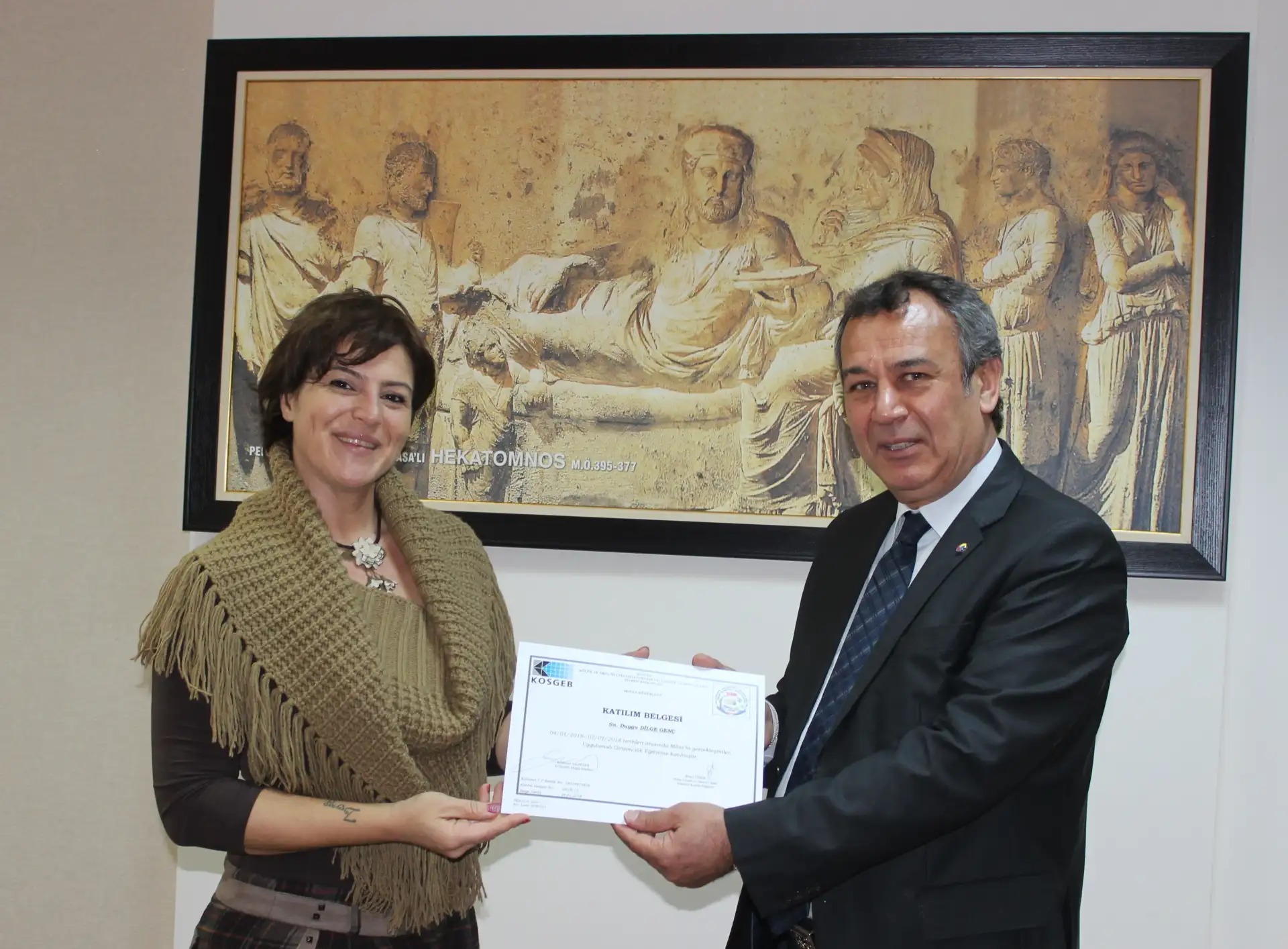 MİTSO, YENİ YILIN İLK GİRİŞİMCİ ADAYLARINA BAŞARI BELGELERİNİ VERDİ - 5