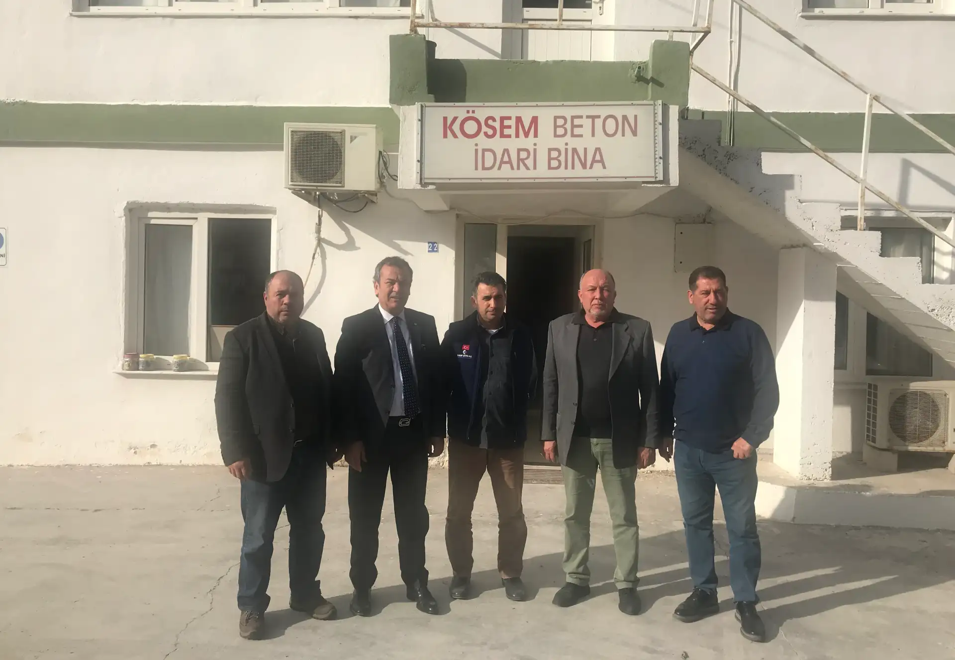 MİTSO'DAN KÖSEM BETON'A HAYIRLI İŞLER