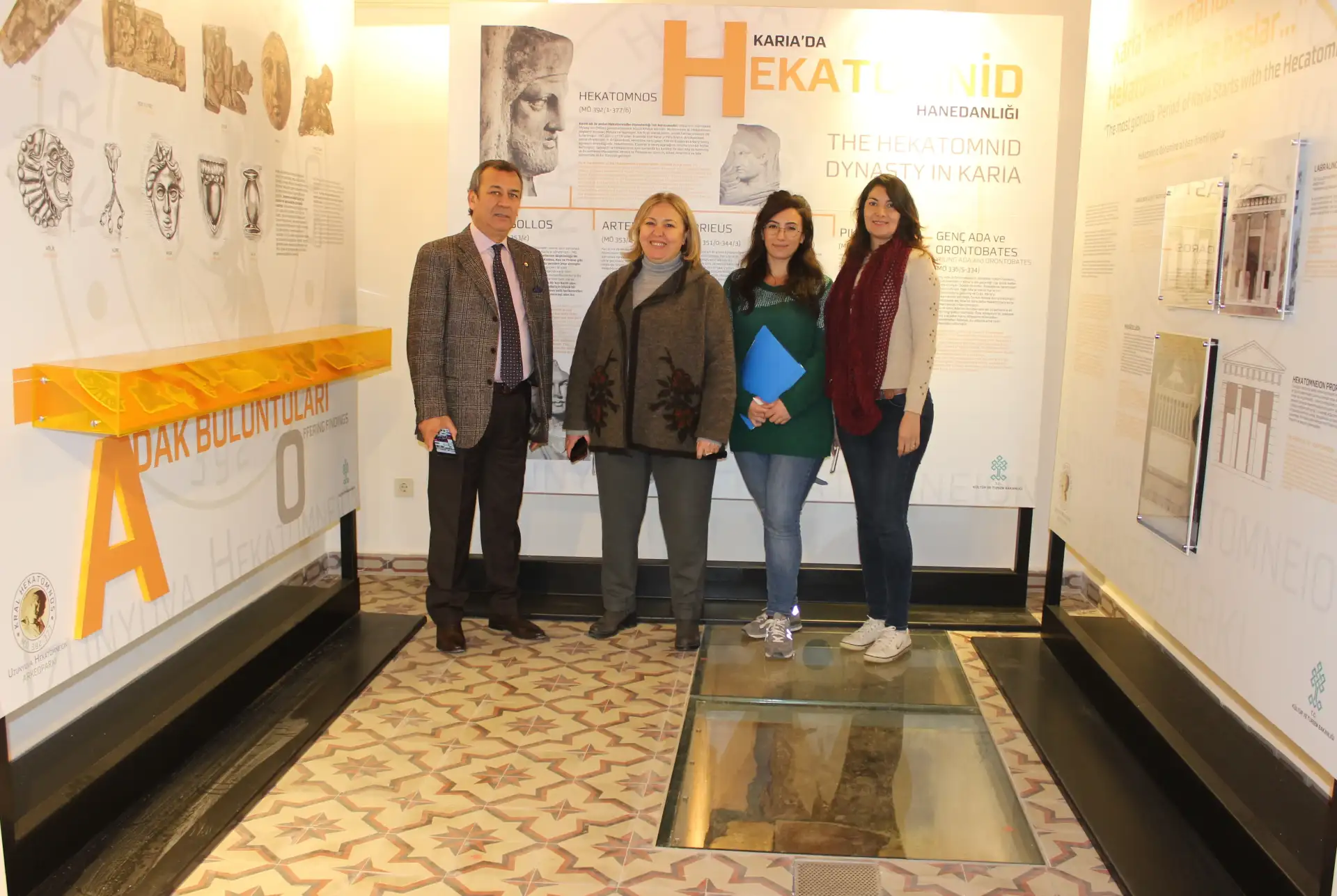 Uzunyuva Hekatomnos Anıtmezarı'nda açılış için hazırlıklar tamam. MİTSO - MİLAS MÜZESİ İŞBİRLİĞİNDE ARKEOLOJİ KONFERANSLARI DÜZENLENECEK - 1