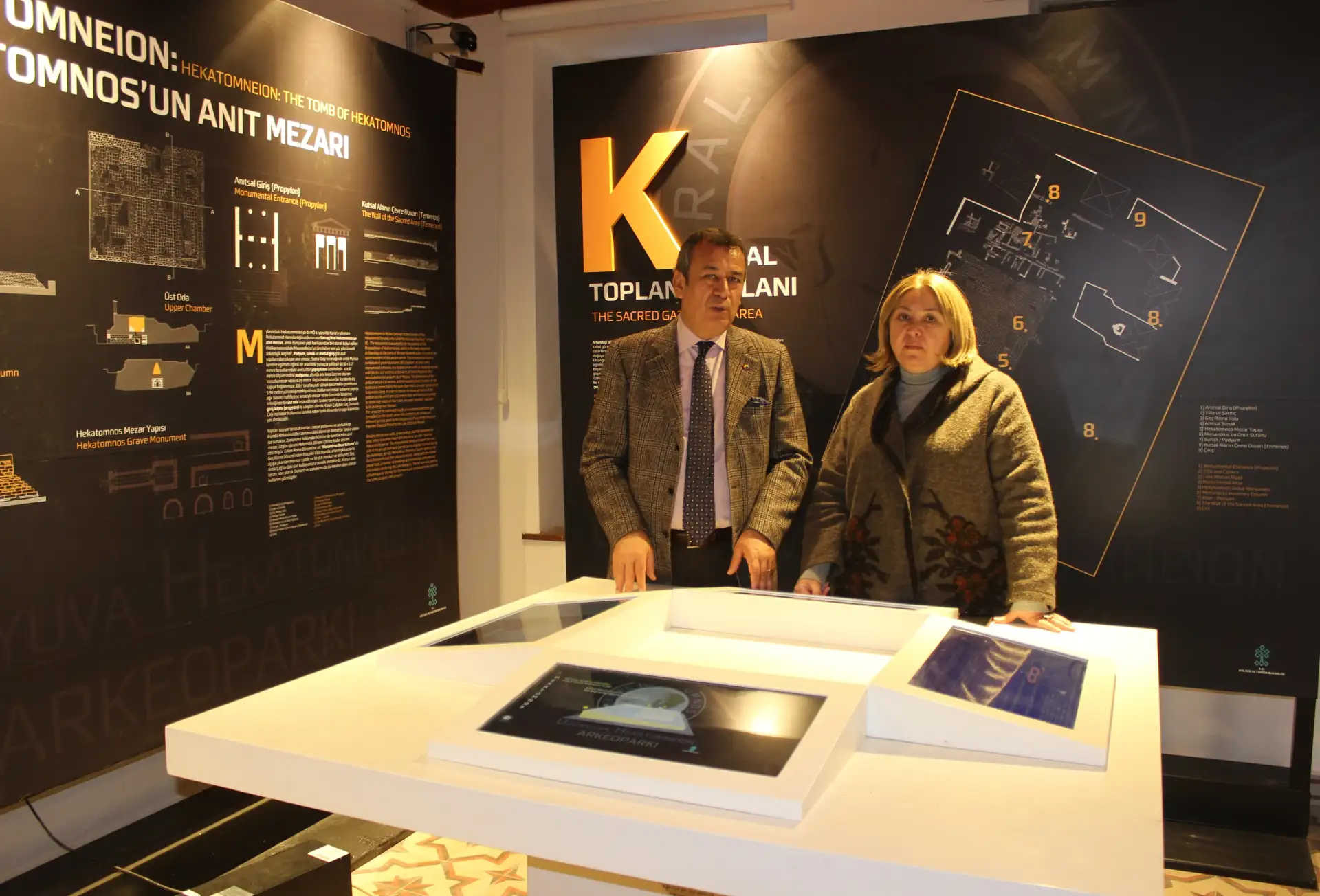 Uzunyuva Hekatomnos Anıtmezarı'nda açılış için hazırlıklar tamam. MİTSO - MİLAS MÜZESİ İŞBİRLİĞİNDE ARKEOLOJİ KONFERANSLARI DÜZENLENECEK