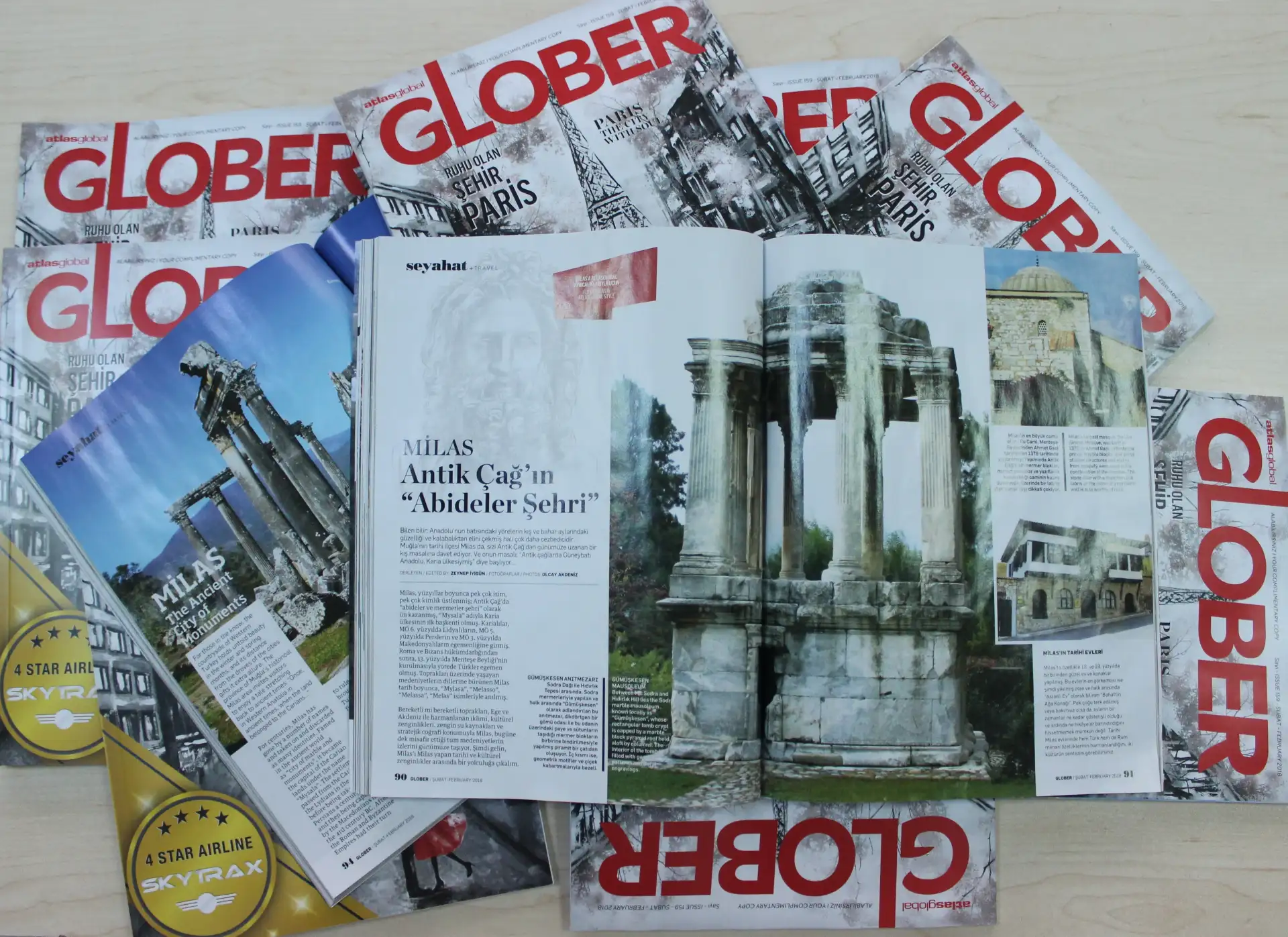 MİTSO YİNE BAŞARDI... MİLAS, ŞİMDİ DE ATLASJET'İN ATLASGLOBER DERGİSİNDE - 1