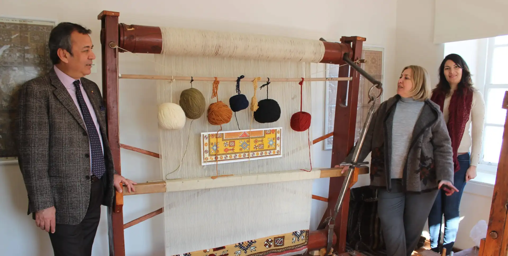 Sadece bir yöreye özgü halıların sergilendiği Türkiye'nin ilk ve tek müzesi olacak UZUNYUVA'DA MİLAS HALILARI MÜZESİ AÇILIYOR