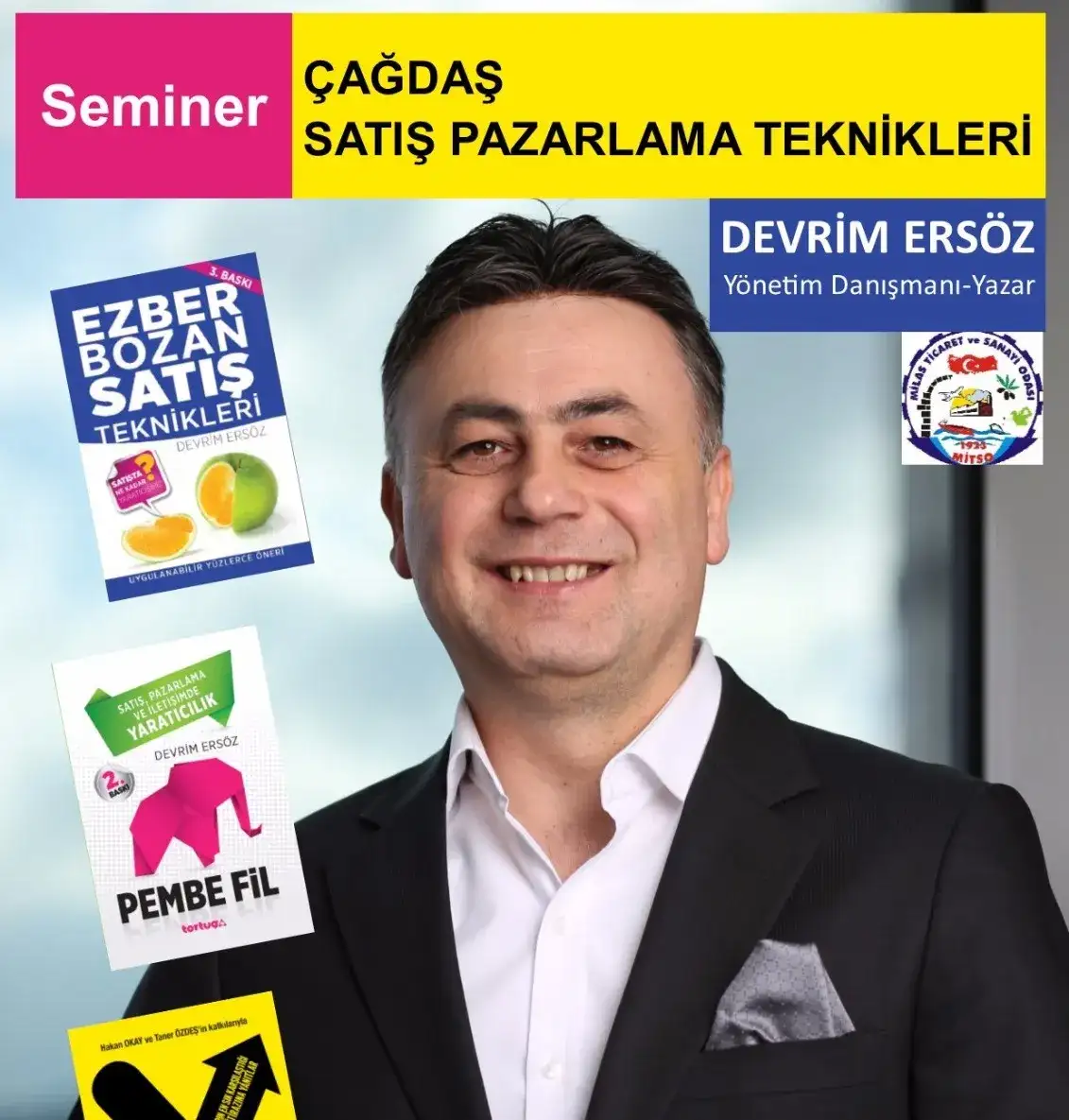 "EZBER BOZAN SATIŞ TEKNİKLERİ" MİTSO'DA