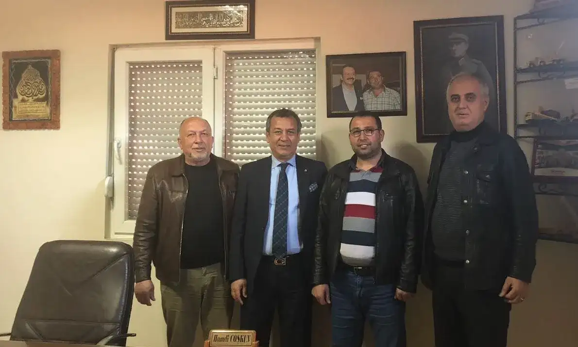 MİTSO Yönetimi 6'No'lu Meslek Komitesi Başkanı Hamdi Coşkun'u ziyaret etti.   "COĞRAFİ İŞARET ALARAK MİLAS ZEYTİNYAĞININ DEĞERİNE DEĞER KATTIK"