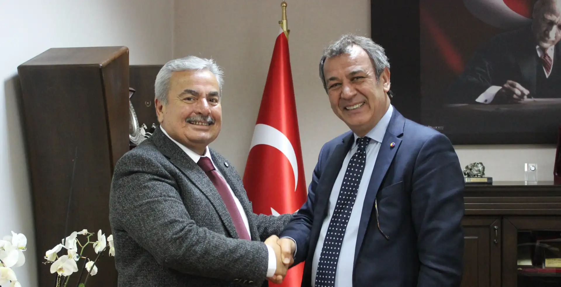 Milas'ın eski belediye başkanlarından A.D. Serçek MİTSO'da: