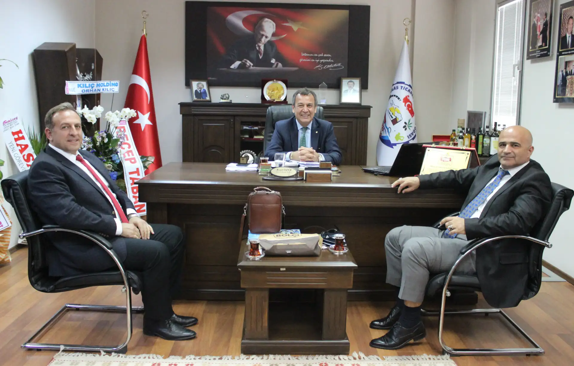 DHMİ Milas Bodrum Havalimanı Başmüdürü Daştan MİTSO'da BU YIL, SON YILLARIN EN İYİ TURİZM SEZONU YAŞANABİLİR - 1