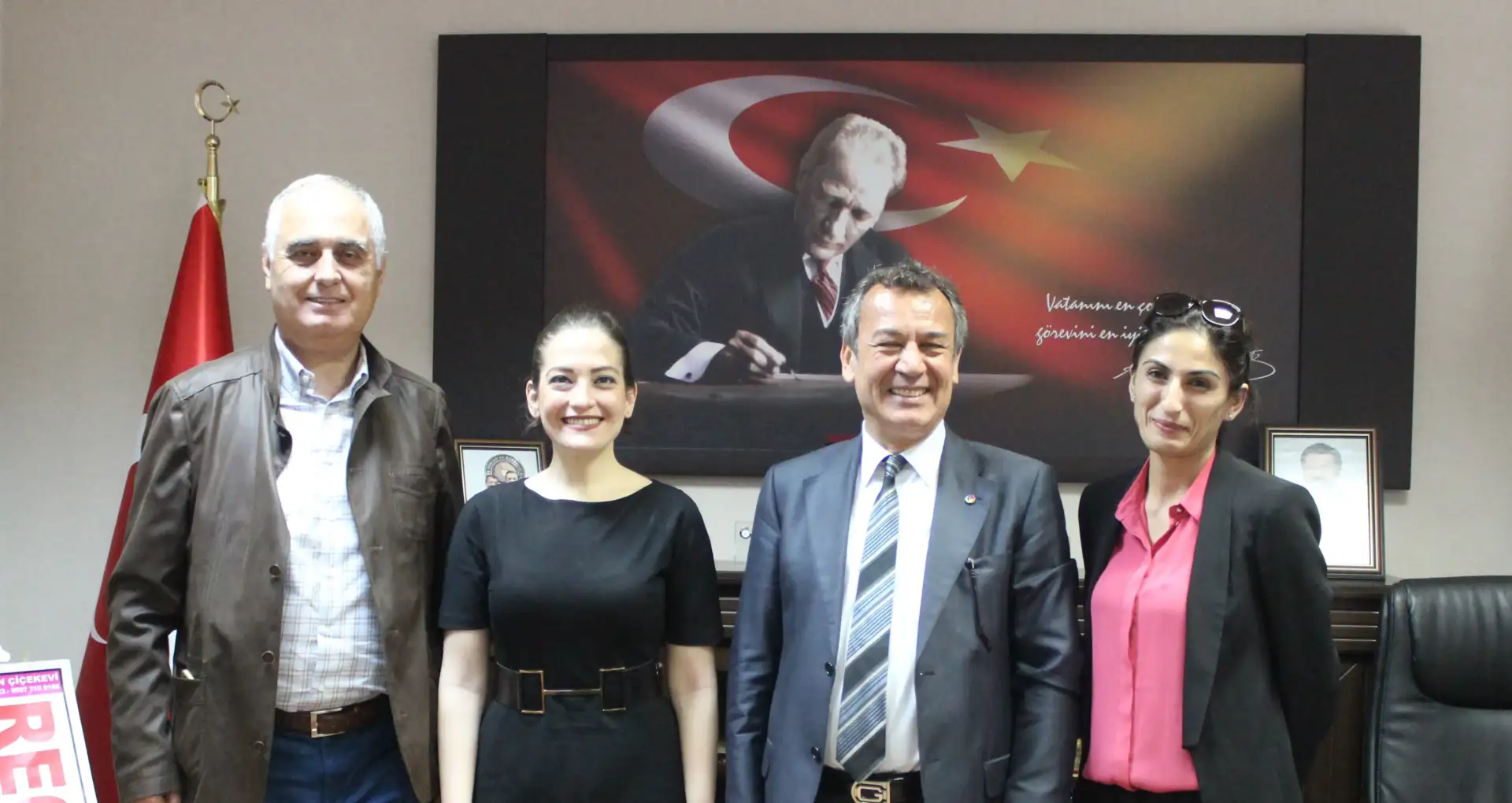 Şekerbank'tan MİTSO'ya kutlama ziyareti  ŞEKERBANK'IN BÜTÜN PERSONELİ MİLASLI