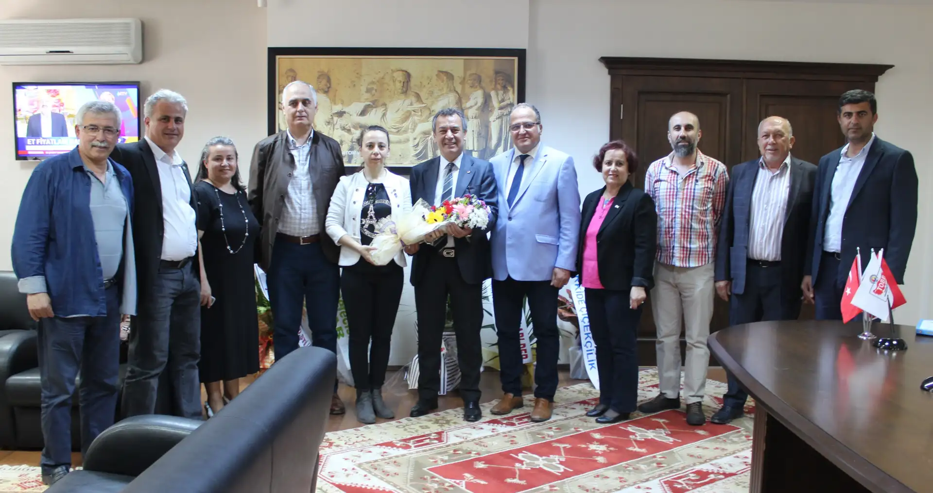 MİTSO Yönetim Kurulu Başkanı Reşit Özer; "İLK HEDEFİMİZ OSB'Yİ BİTİRMEK VE MİLAS'A BİR OKUL BİNASI KAZANDIRMAK" - 1