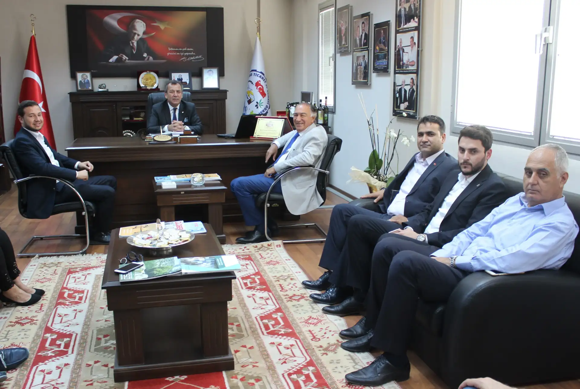 A.K Parti Muğla milletvekili adayları MİTSO'da... - 1