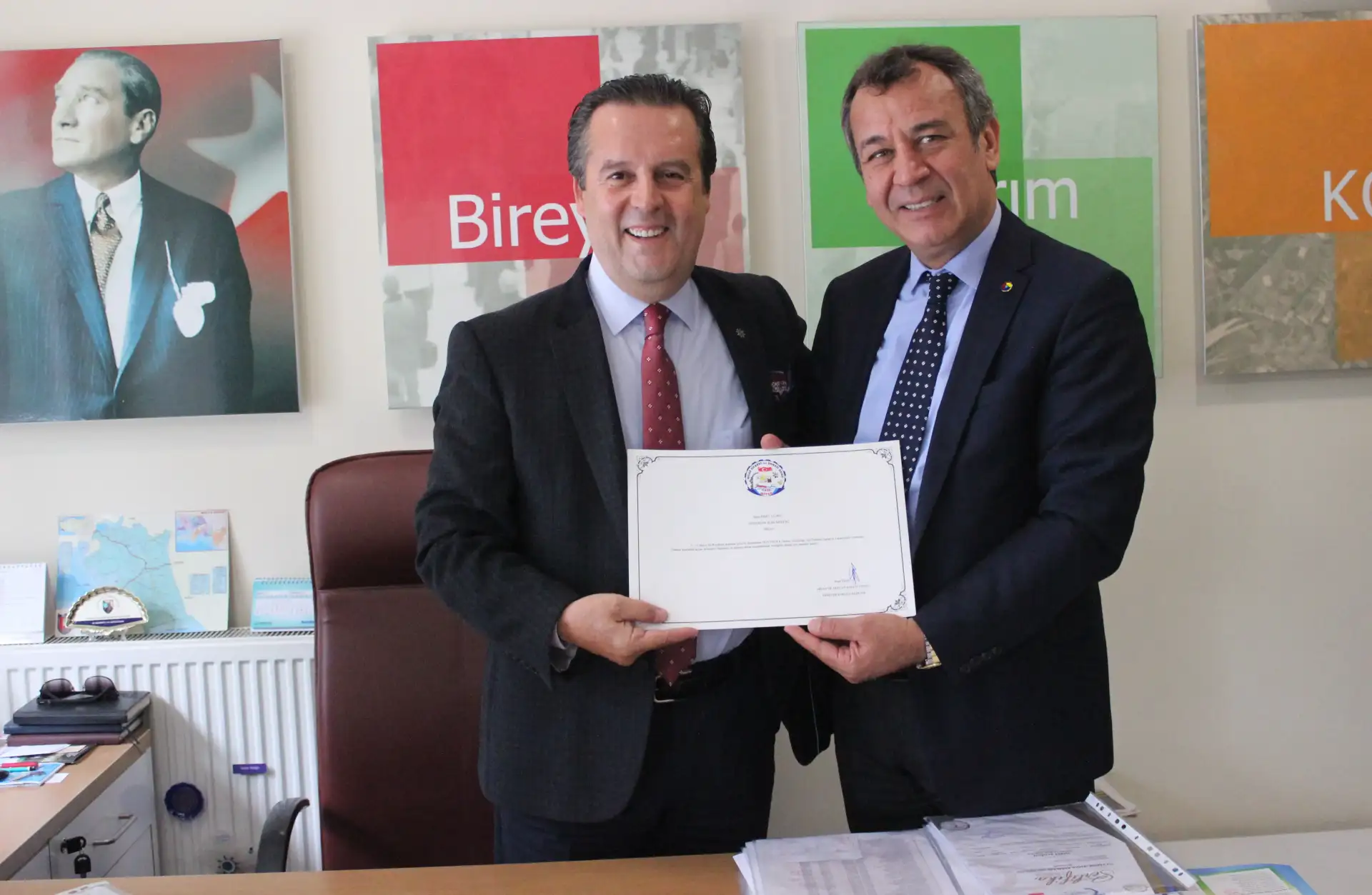 MİTSO'DAN DENİZBANK'A FUAR TEŞEKKÜRÜ - 1