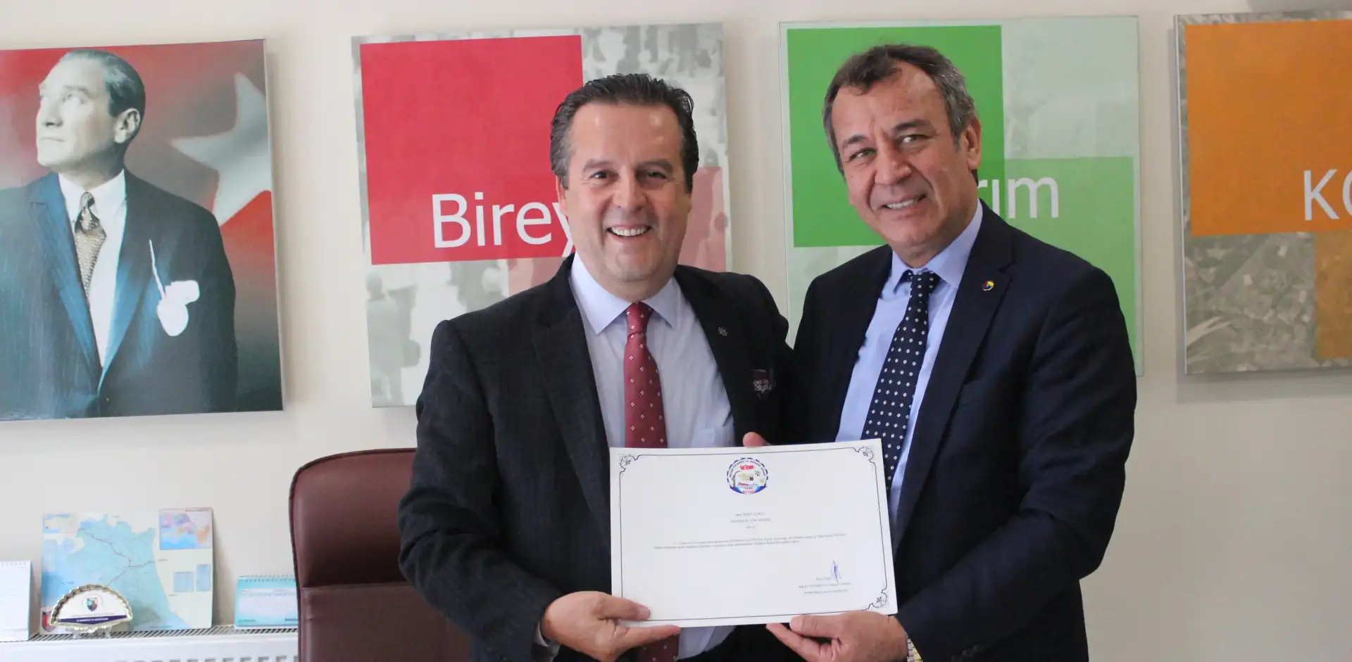 MİTSO'DAN DENİZBANK'A FUAR TEŞEKKÜRÜ