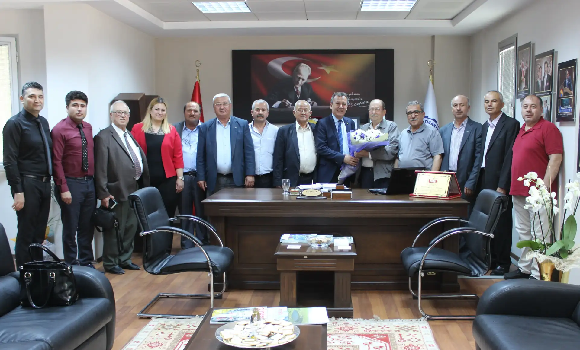 MİTSO'DAN TARİŞ'E ÖNERİ... "TARİŞ KARAYOLU KENARINA SATIŞ YERİ YAPSIN"