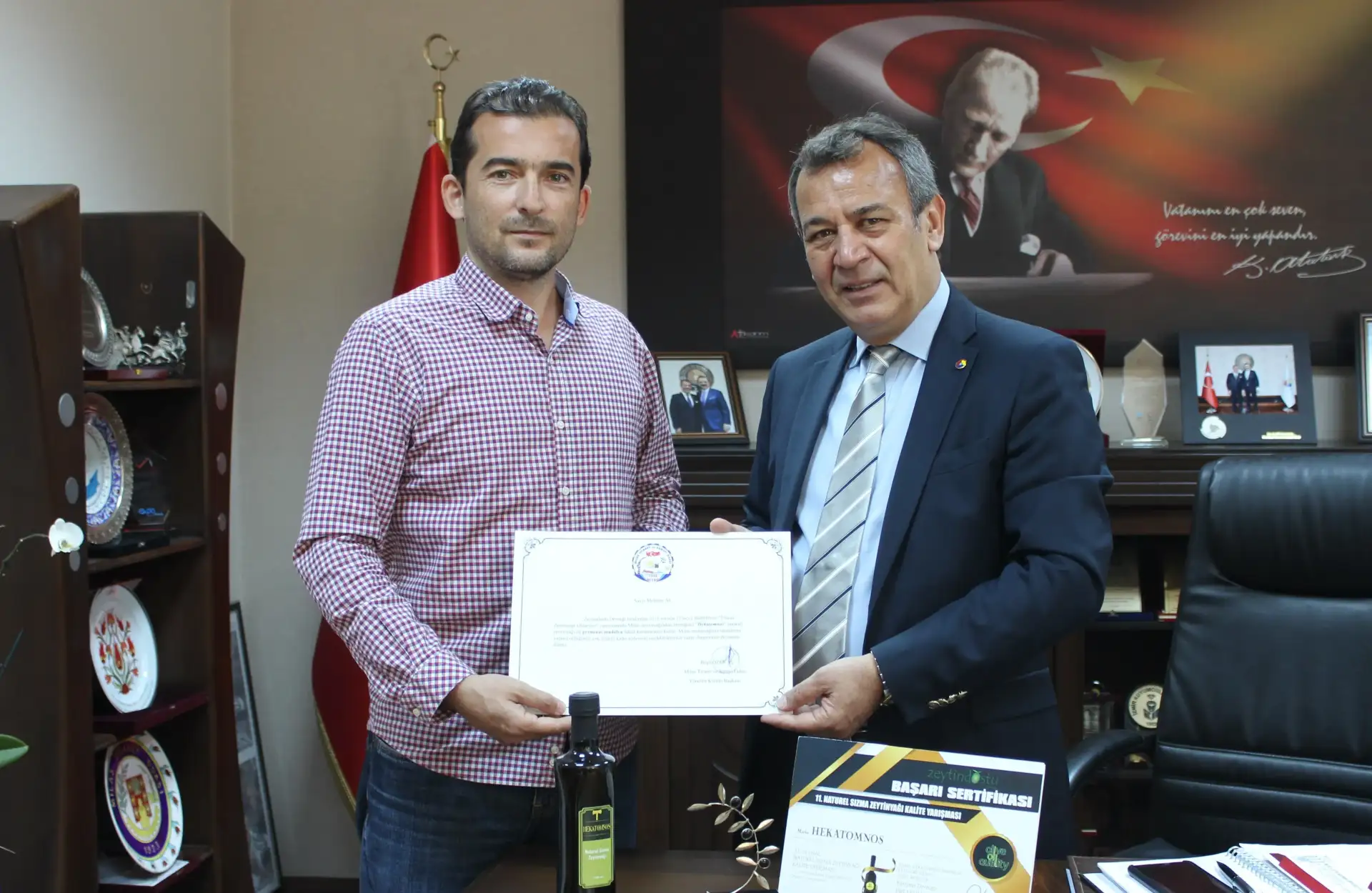 İlk kez katıldığı yarışmada premium madalya kazandı... - 1