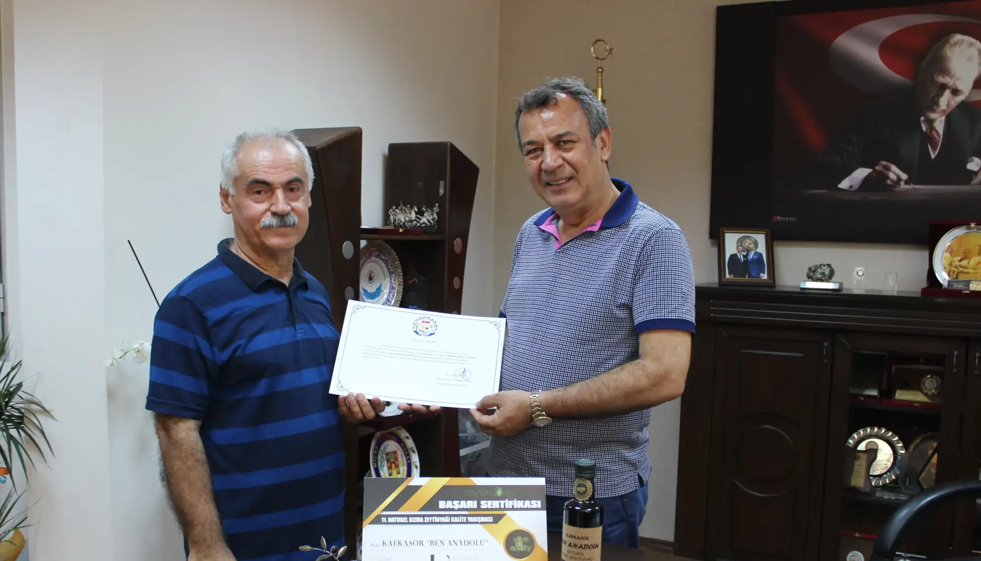 PREMİUM ÖDÜLLÜ KAFKASÖR "BEN ANADOLU"YA MİTSO'DAN TEŞEKKÜRLER