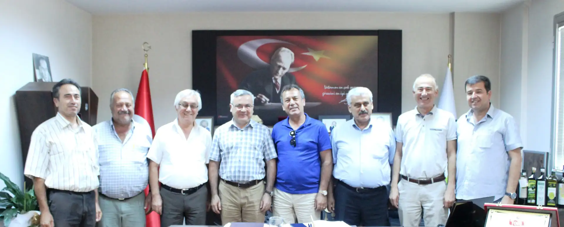 Tekirdağ B.Ş.B Genel Sekreteri MİTSO'da...