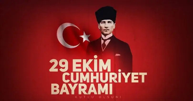 CUMHURİYET BAYRAMIMIZ KUTLU OLSUN...