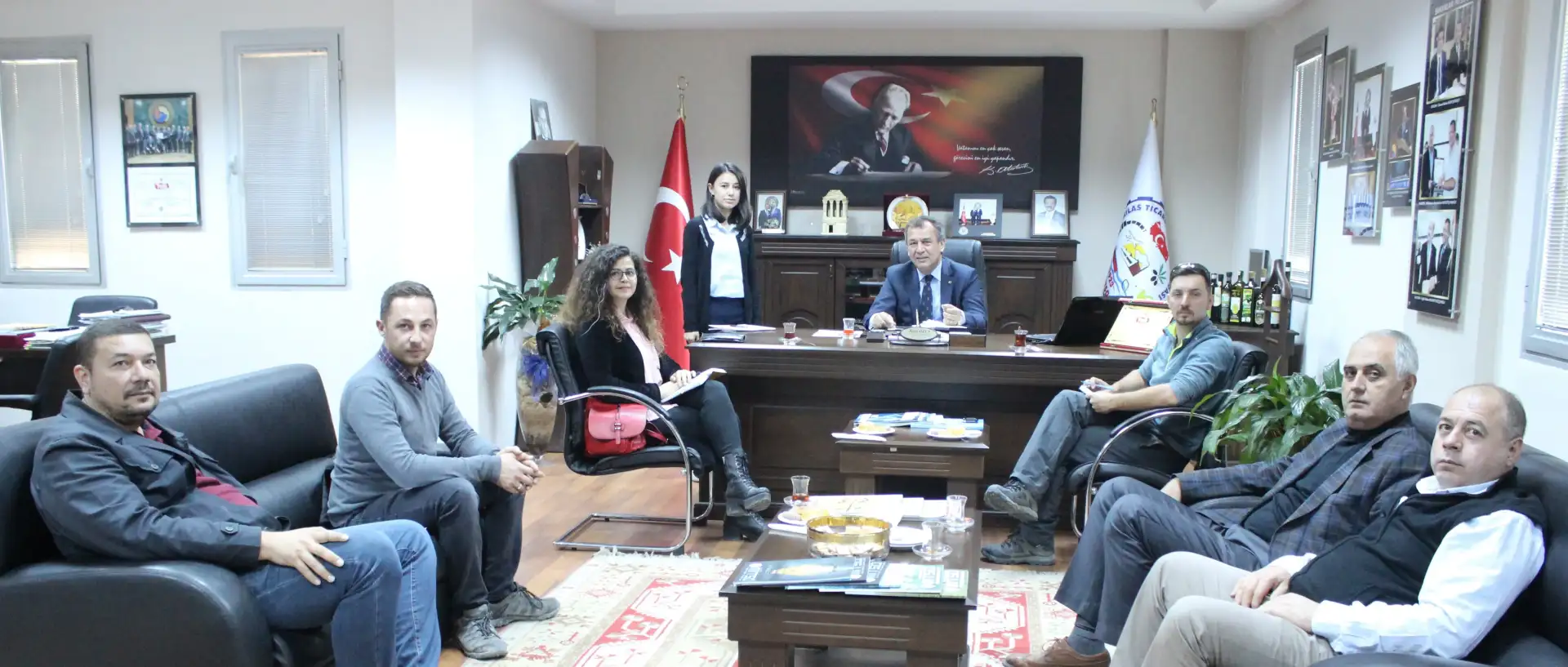 MİTSO MADENCİLERLE BULUŞTU.