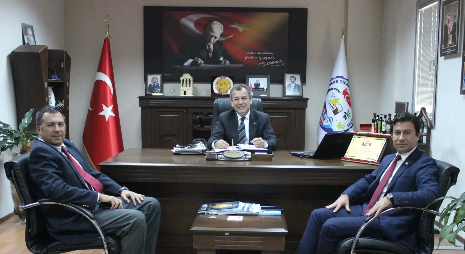 BODRUM BELEDİYE BAŞKAN ADAY ADAYLARINDAN AHMET ARAS MİTSO'DA...