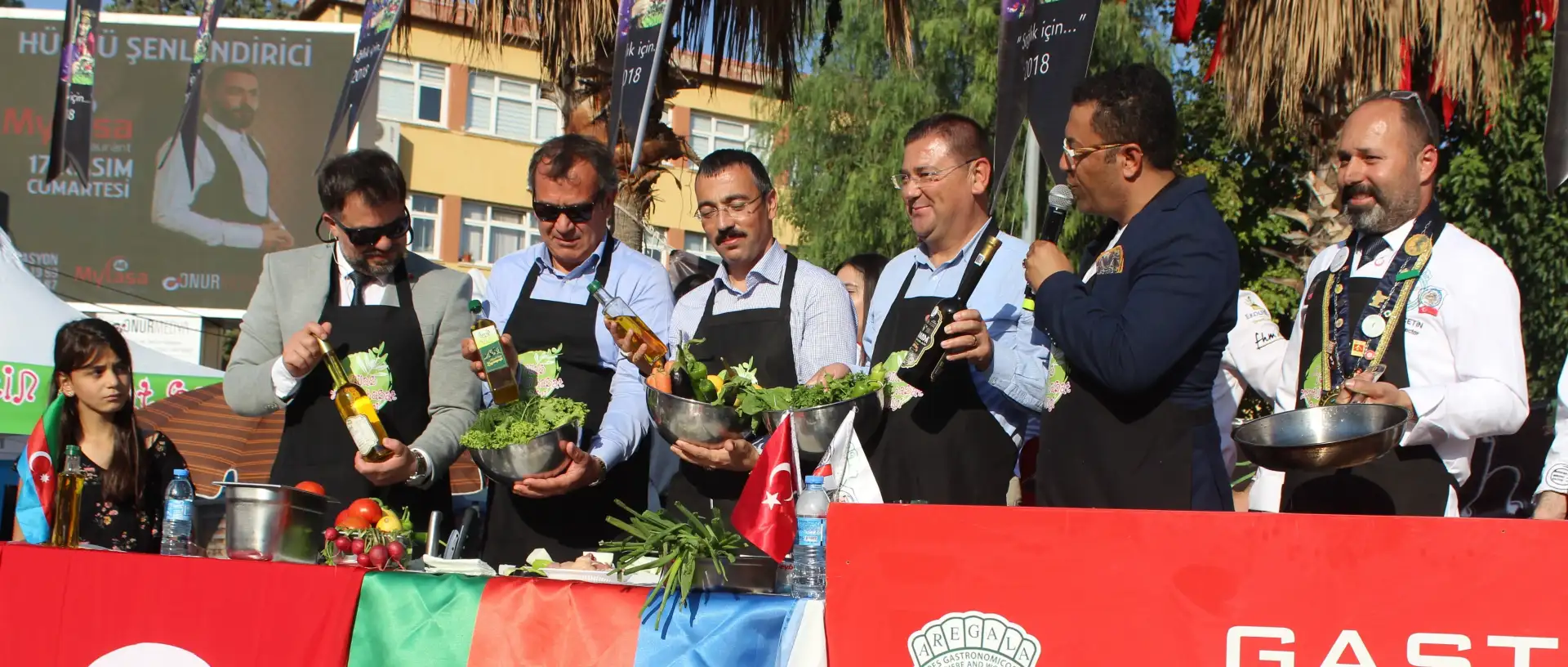 MİLAS 5. ZEYTİN HASAT ŞENLİĞİ  "BOLLUK VE BEREKET" DİLEKLERİYLE YAPILDI