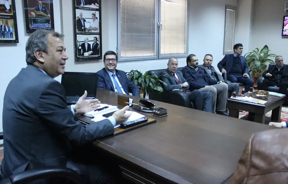 AKPARTİ MİLAS BELEDİYE BAŞKAN ADAYI VE MECLİS ADAYLARI MİTSO'DA - 1