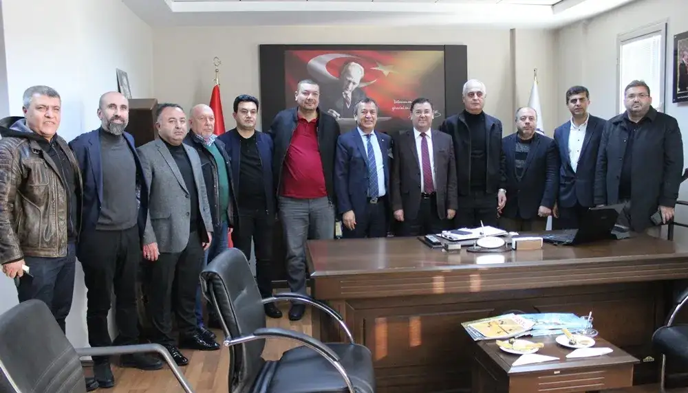 CHP MİLAS BELEDİYE BAŞKAN ADAYI VE MECLİS ADAYLARI MİTSO'DA - 1