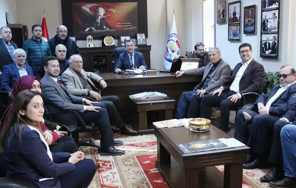 Muğla Milletvekili M.Y. Demir, Muğla BŞB Belediye Başkan Adayı M.N.Hıdır ve 		 Milas Belediye Başkan Adayı Barış Saylak MİTSO'da. "MİLAS'I ÖNE ÇIKARACAĞIZ"