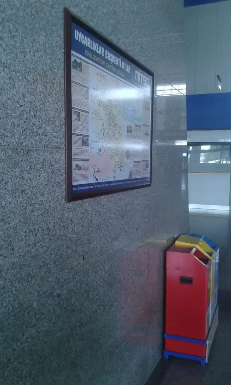 MİTSO'NUN HARİTASI MİLAS BODRUM HAVALİMANINDA... - 2