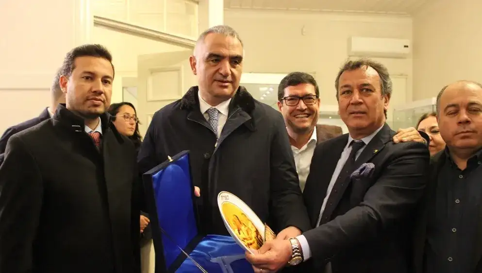 Ertuğrul Günay'dan bu yana bir ilk... KÜLTÜR VE TURİZM BAKANI MEHMET NURİ ERSOY MİLAS'TA...