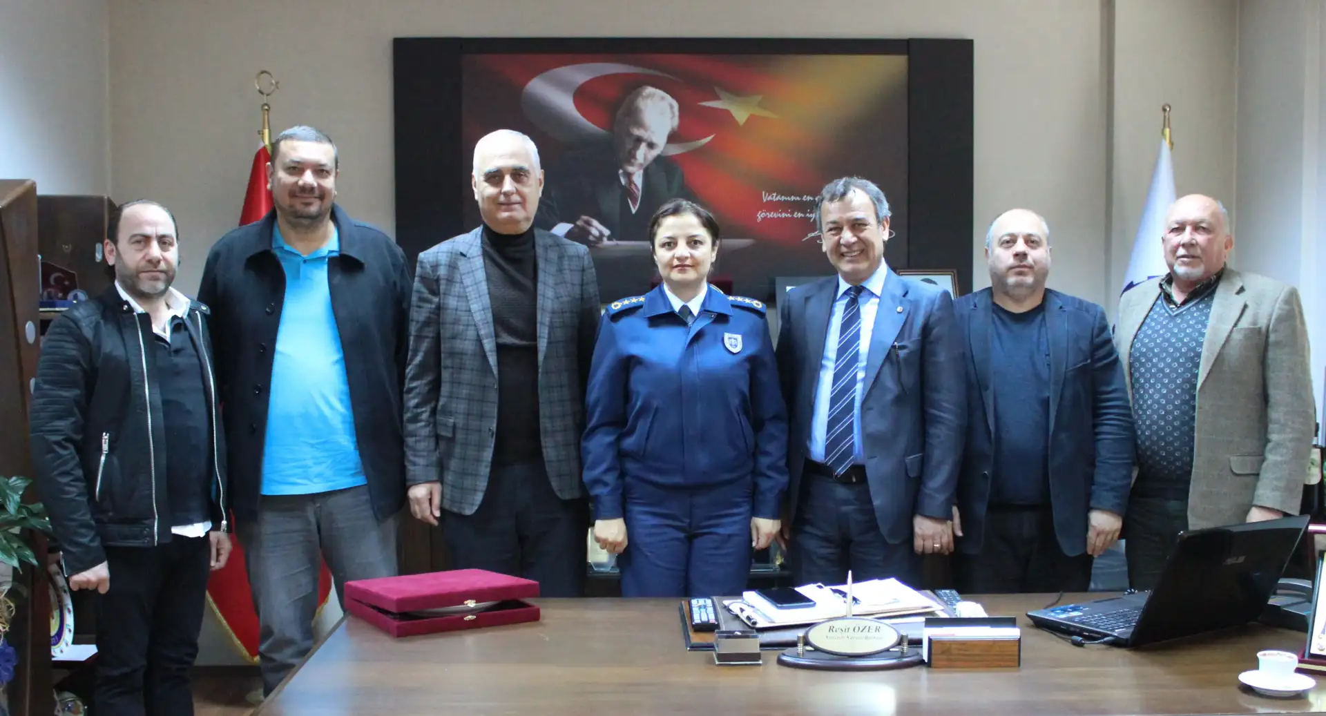 Milas Garnizon Komutanı Albay Emel Demiryakan MİTSO'da... - 1