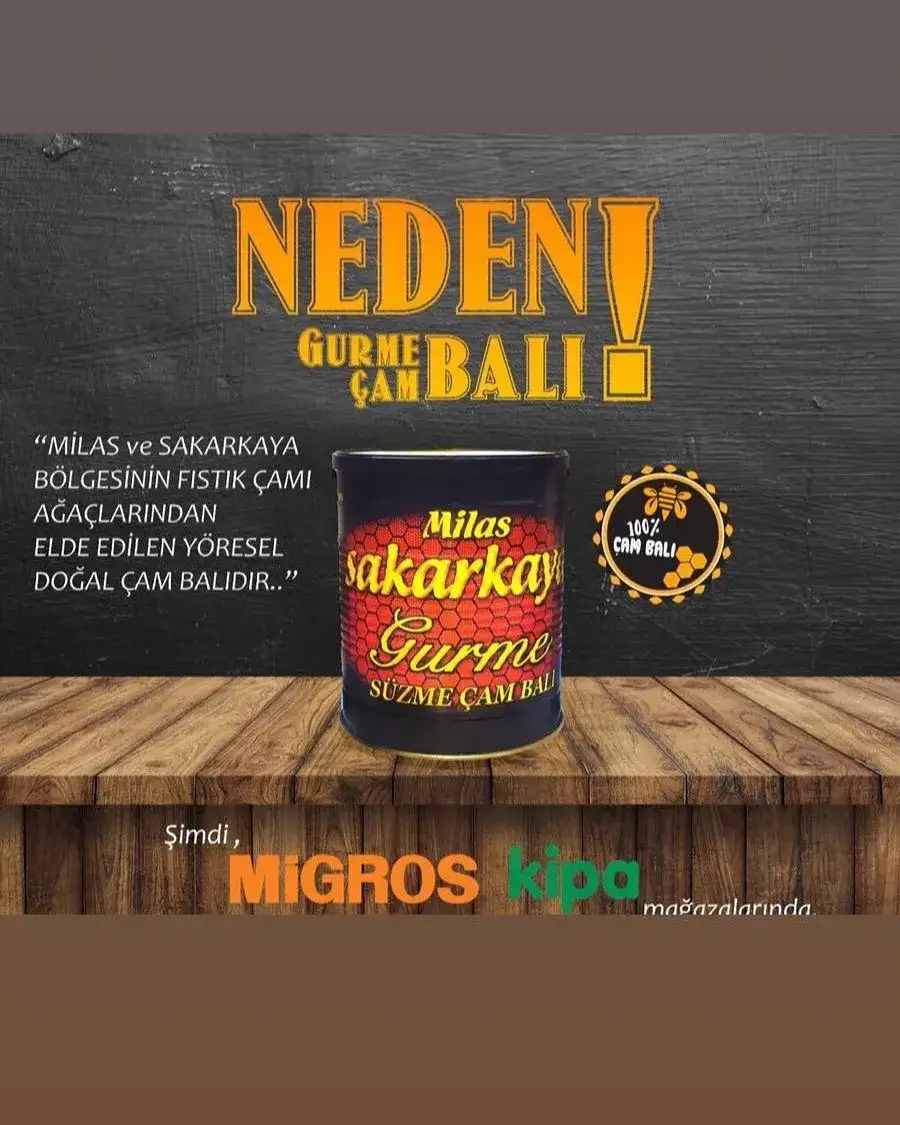 MİLAS'IN SAKARKAYA BALI  MİGROS VE METRO'LARIN RAFLARINDA... - 3