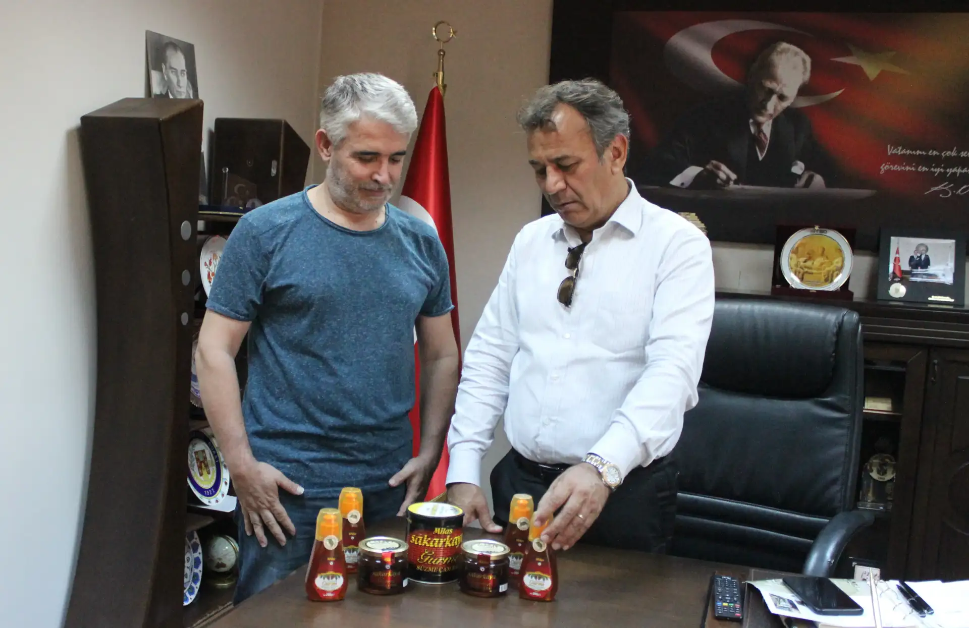 MİLAS'IN SAKARKAYA BALI  MİGROS VE METRO'LARIN RAFLARINDA...