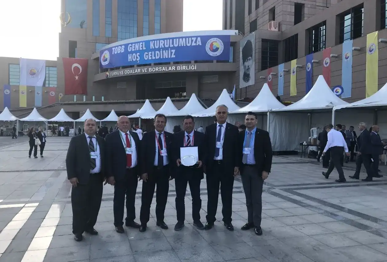 TOBB'NİN 75. GENEL KURULU ANKARA'DA YAPILDI.