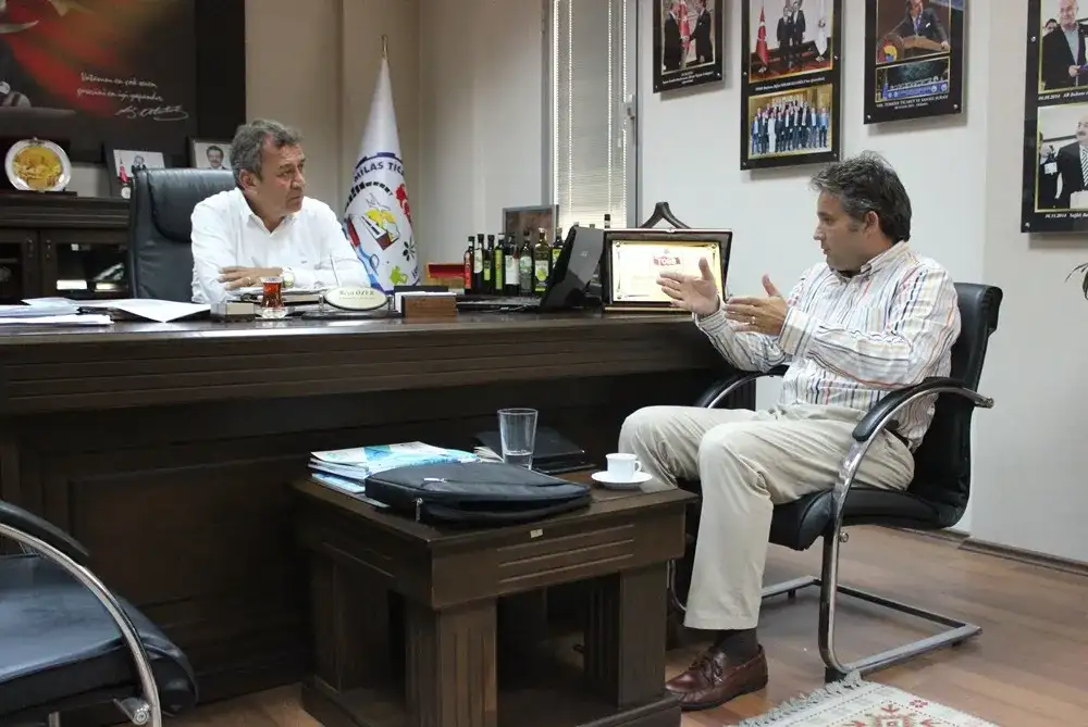 Belçika'nın Bodrum Fahri Konsolosu MİTSO'da... - 3