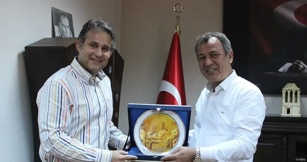 Belçika'nın Bodrum Fahri Konsolosu MİTSO'da...