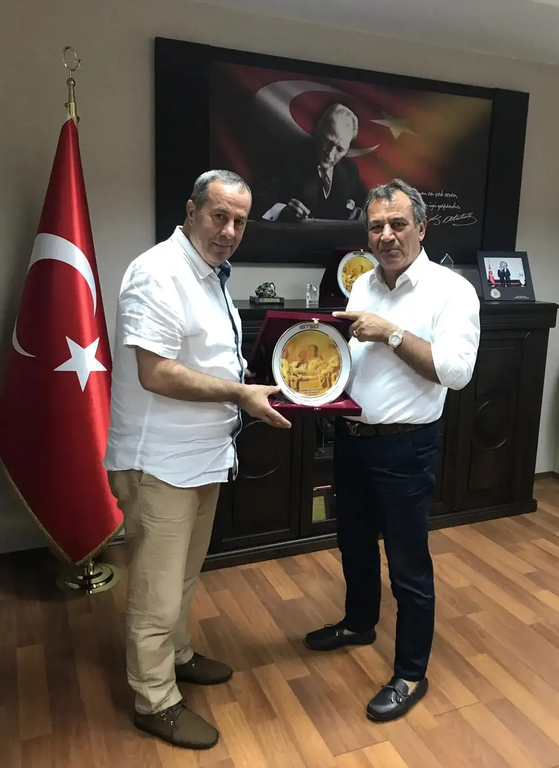 PAZAR TİCARET VE SANAYİ ODASI BAŞKANI MİTSO'DA... - 1