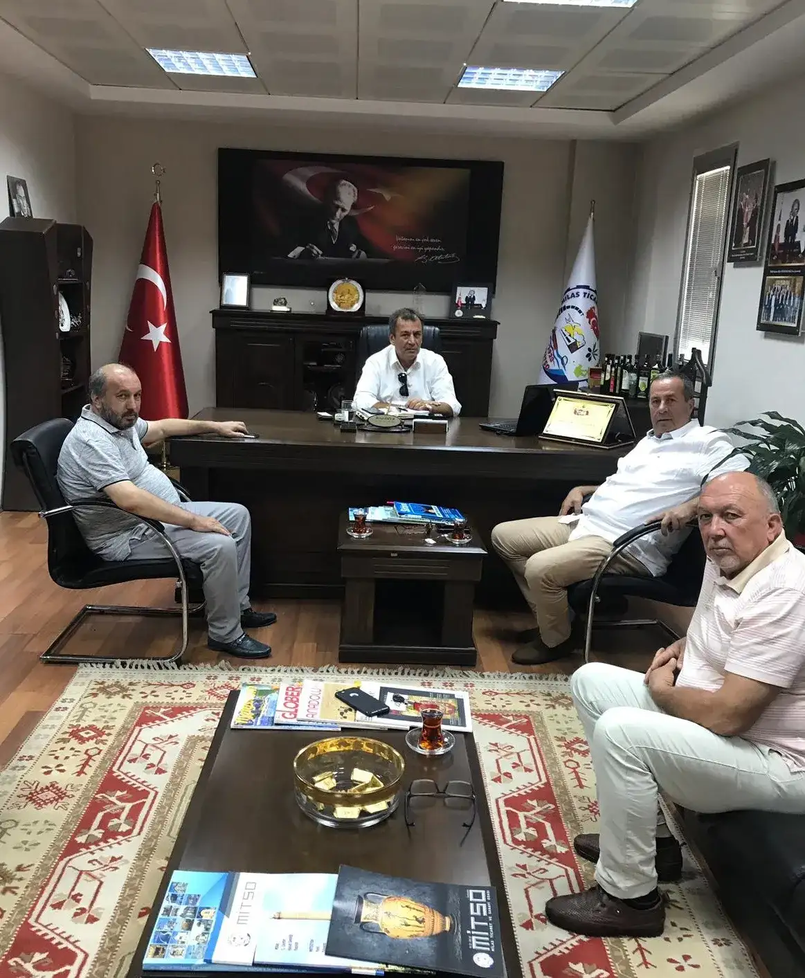 PAZAR TİCARET VE SANAYİ ODASI BAŞKANI MİTSO'DA... - 3