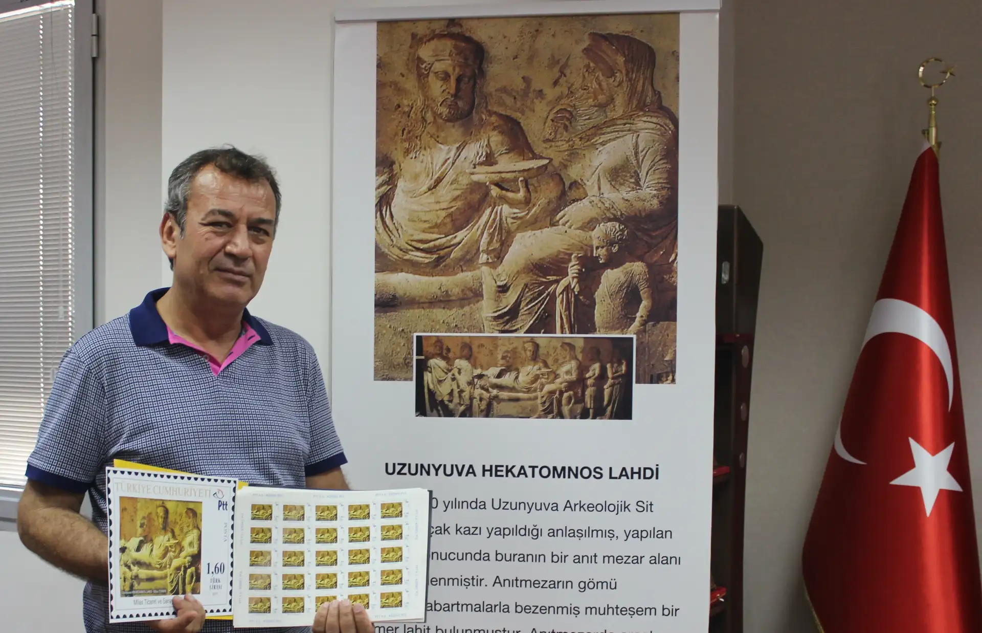 MİTSO, HEKATOMNOS VE BEÇİN'İN TANITIMI İÇİN POSTA PULU BASTIRACAK