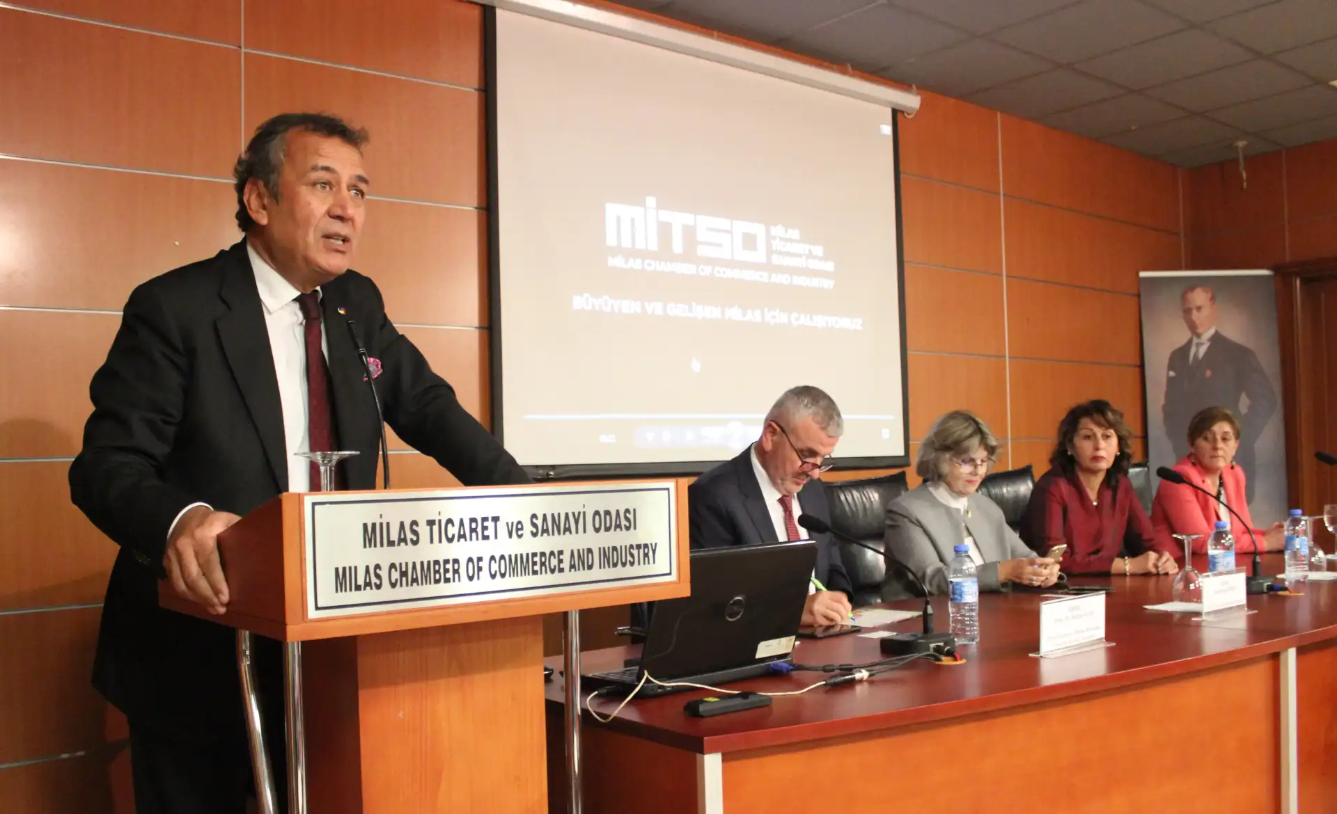 MİTSO'da Milas'ın coğrafi işaretli 4 ürünü tanıtıldı. "COĞRAFİ İŞARET İÇİN ÇOK BÜYÜK BİR YARIŞ BAŞLADI"