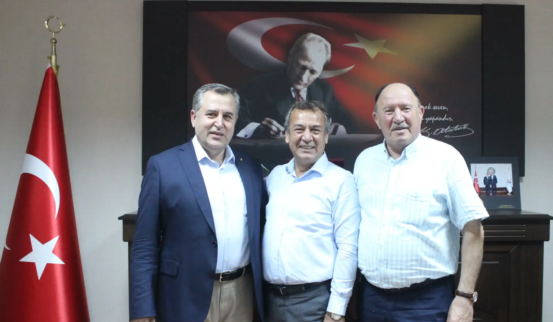 FETHİYE VE VEZİRKÖPRO TSO BAŞKANLARI MİTSO'DA - 1