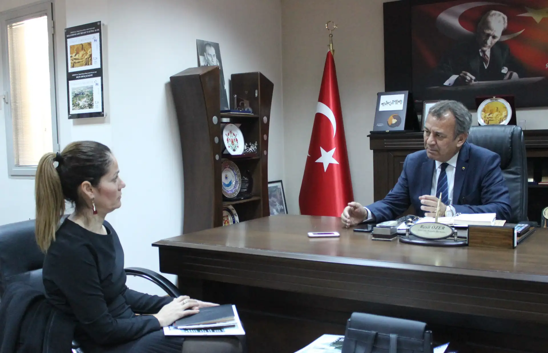 Milliyet Gazetesinin Ege Ekini Yazı işleri Müdürü Aslı Öktener MİTSO'da "MİLAS'TA KURUMLAR ARASI İŞBİRLİĞİ VE DİYALOG SÜRECEK"