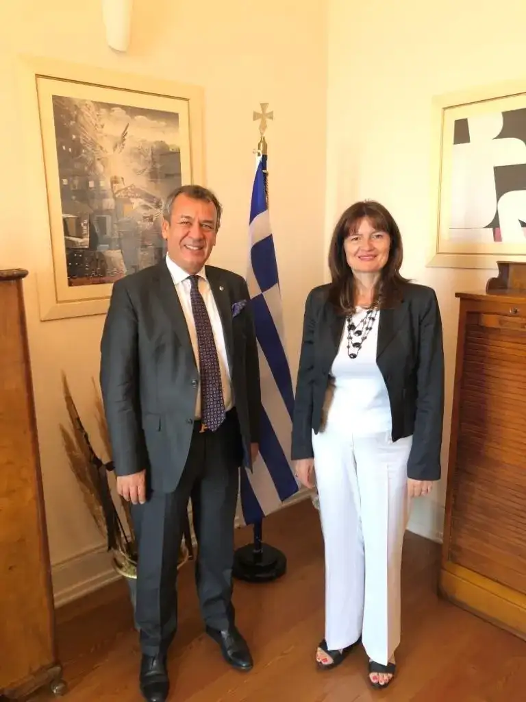 MİTSO BAŞKONSOLOSU ZİYARET ETTİ "YUNANİSTAN'A VİZE HAFTADA BİR GÜN MİLAS'TAN DA YAPILABİLSİN" - 1