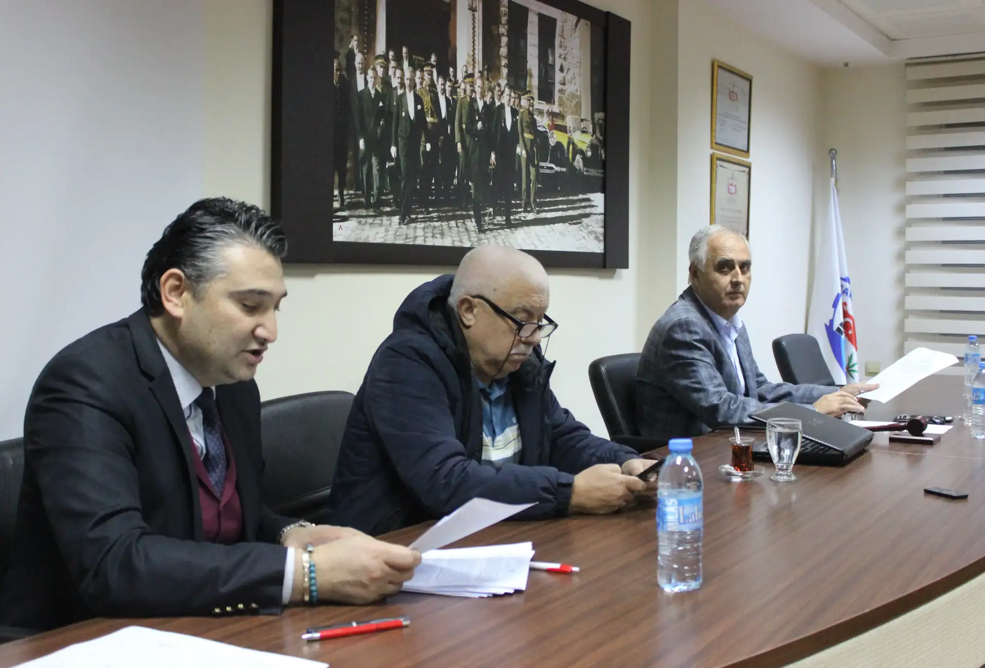 MİTSO'nun Aralık ayı meclis toplantısında Milas Vergi Dairesi Müdürü M.R. Usta konuştu: - 1