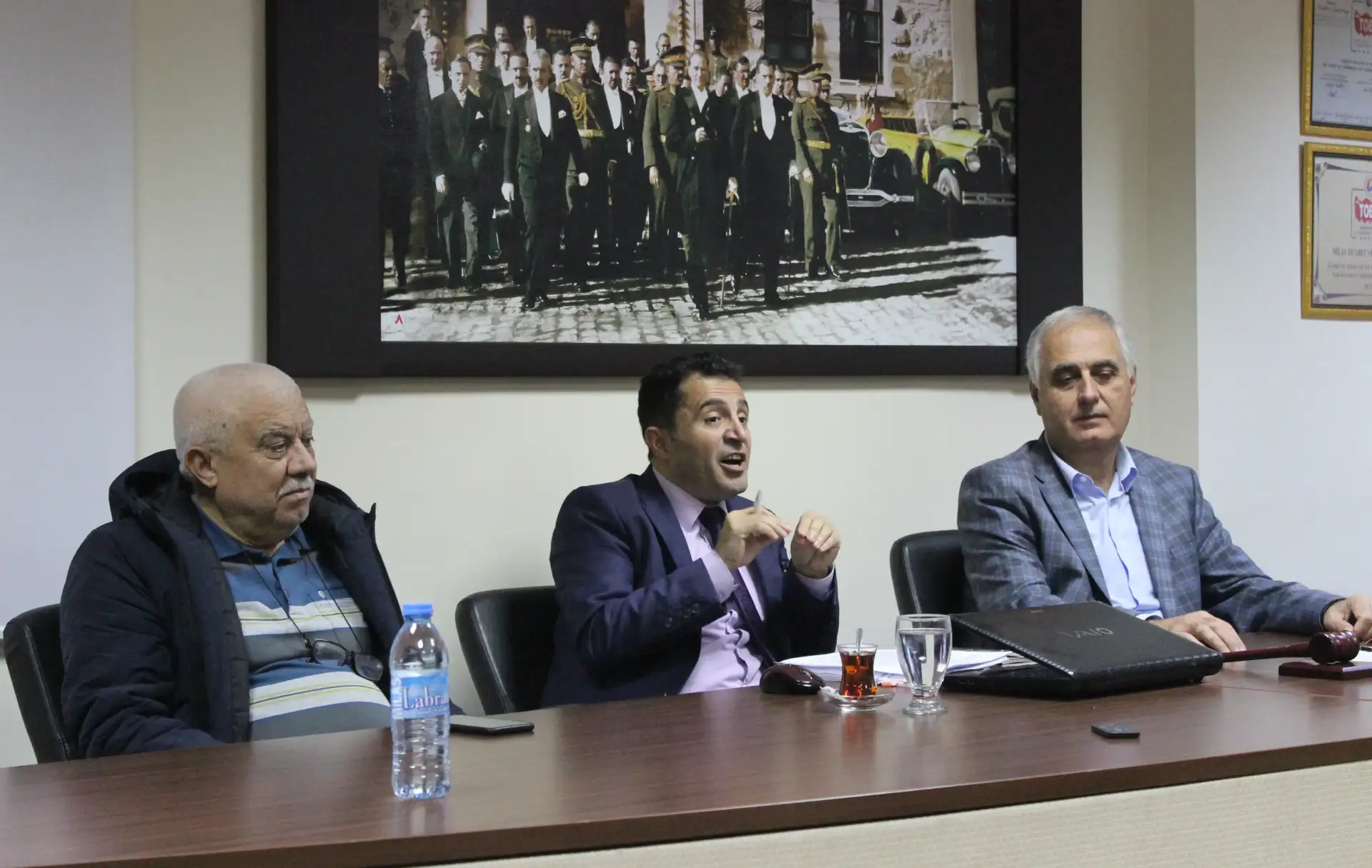 MİTSO'nun Aralık ayı meclis toplantısında Milas Vergi Dairesi Müdürü M.R. Usta konuştu: - 2