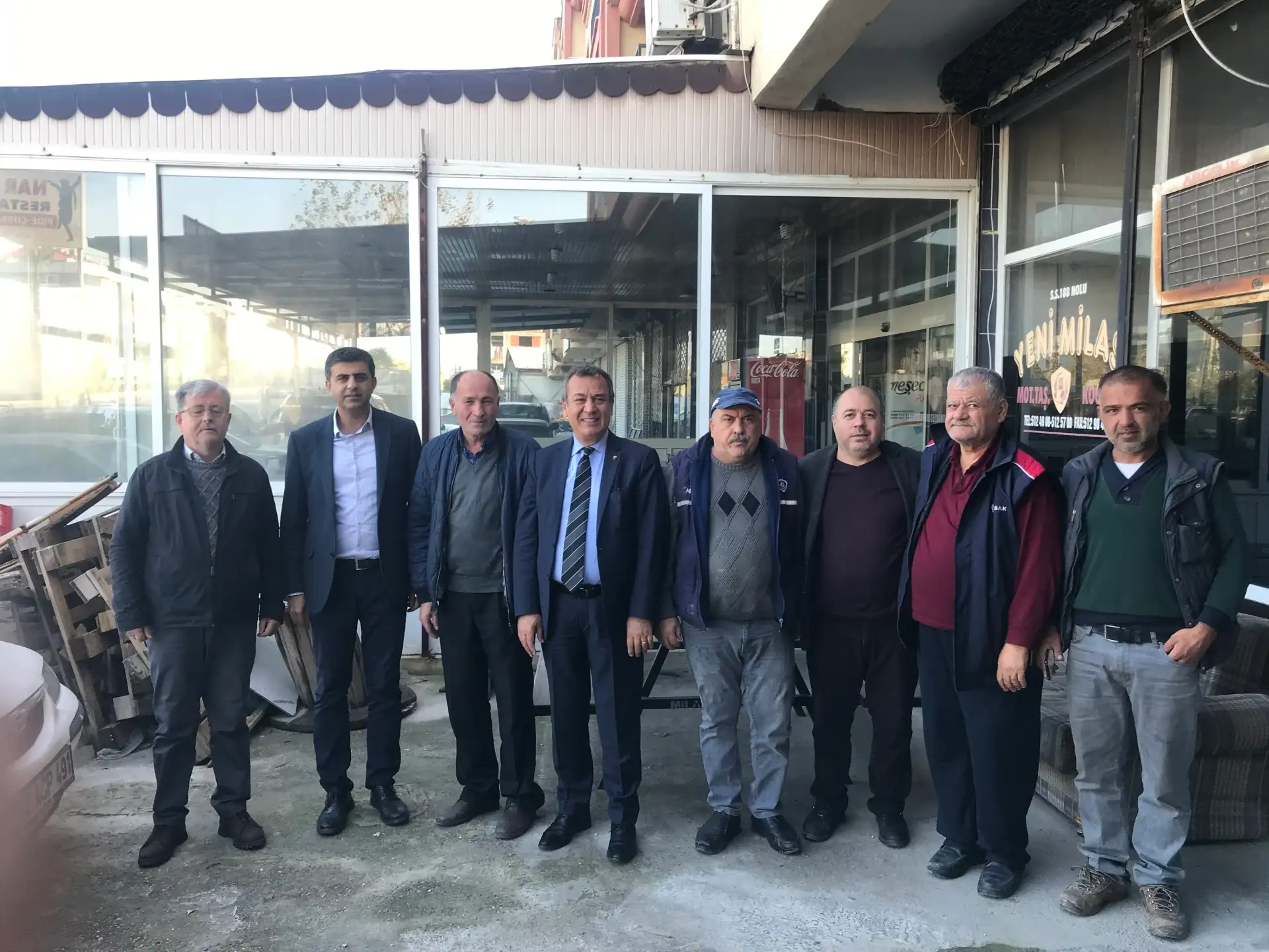 MİTSO'dan üyelere ziyaretler: S.S.188 No'lu YENİ MİLAS MOTORLU TAŞIYICILAR KOOPERATİFİ'NE HAYIRLI İŞLER