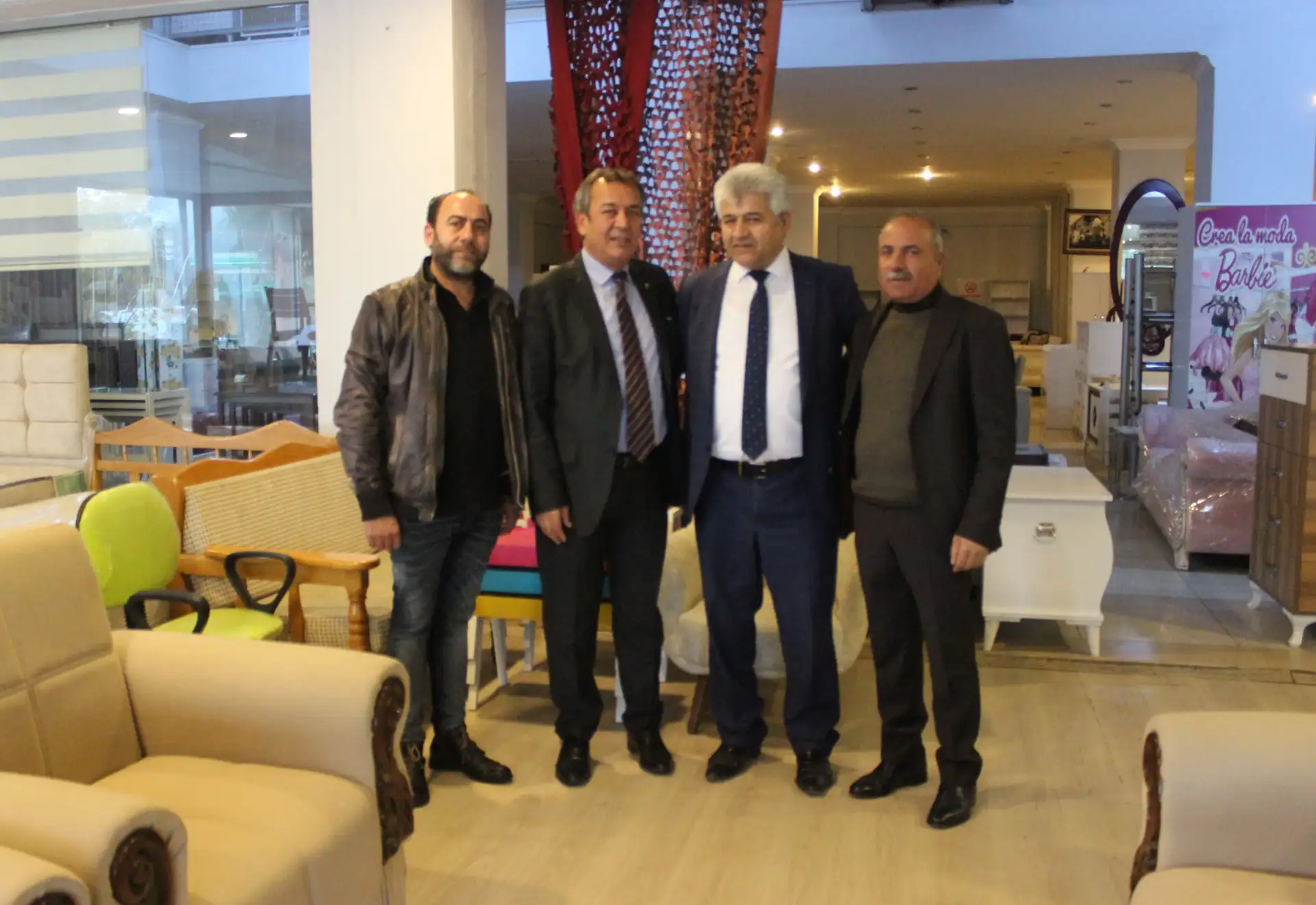 MİTSO ÜYELERİNİ ZİYARET EDİYOR.